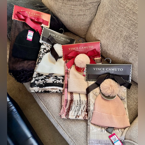 Vince Camuto Hat and Scarf Super Soft Gift Set Varies Colors Buyers Choice of 1 - Picture 1 of 8